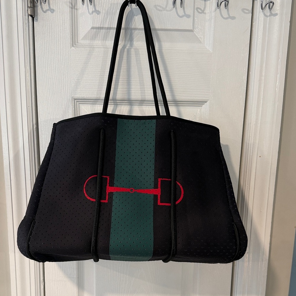 Stylish in the saddle tote equestrian